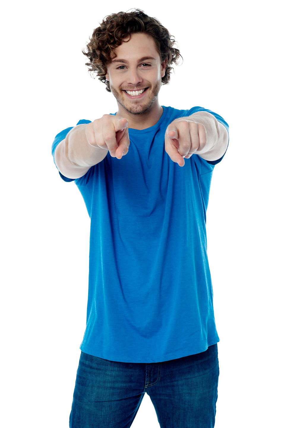 Guy Pointing 