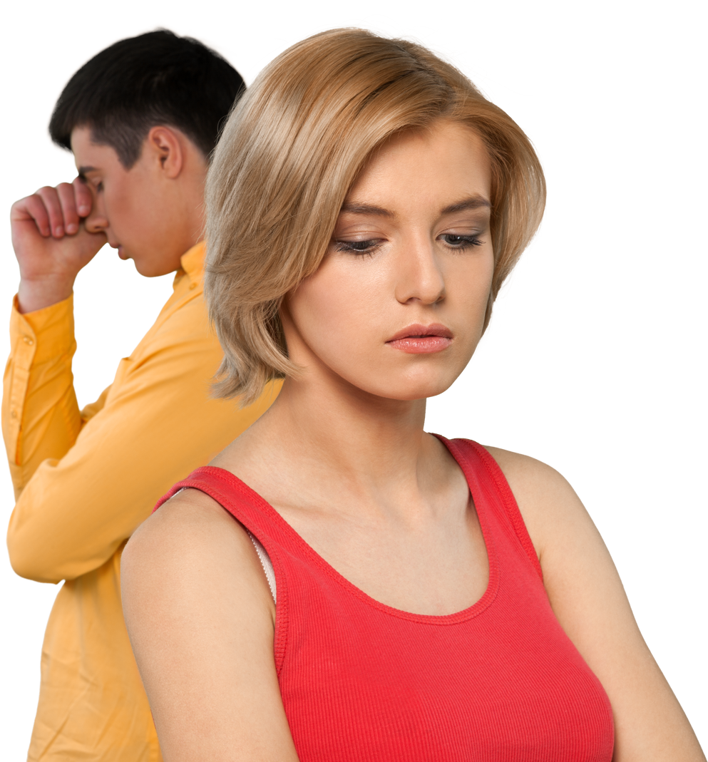 Sad Couple